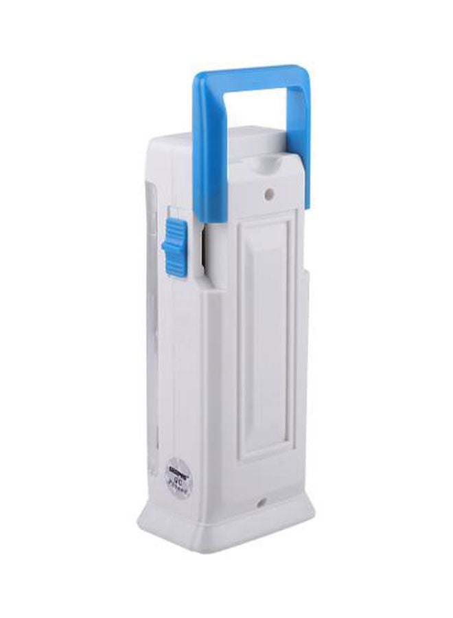 GEEPAS Rechargeable Emergency Lantern, 4hr Duration| 18 Pcs SMD High Power LED | Rechargeable Battery, Portable Handle, 4 Hours Working, Anti Glare Bright Light| Ideal for Trekking, Hiking & More White/Blue - Image 2