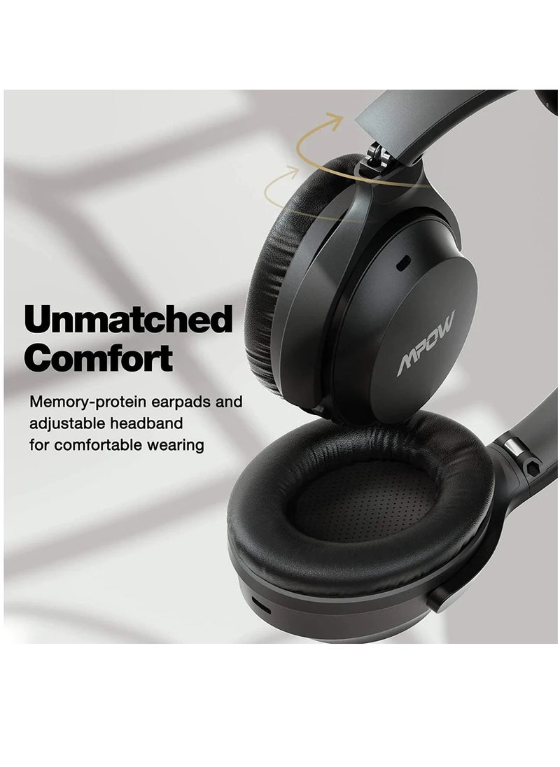 Mpow - Mpow H12 IPO ANC Bluetooth Headset Black - Image 1