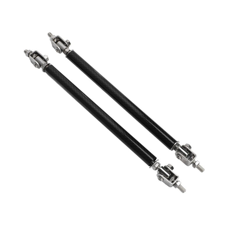 Front Bumper Lip Rod Carbon Fiber Stainless Steel Adjustable - Strong Support Front Splitter Support Rods for Auto Exterior Decoration - Image 4