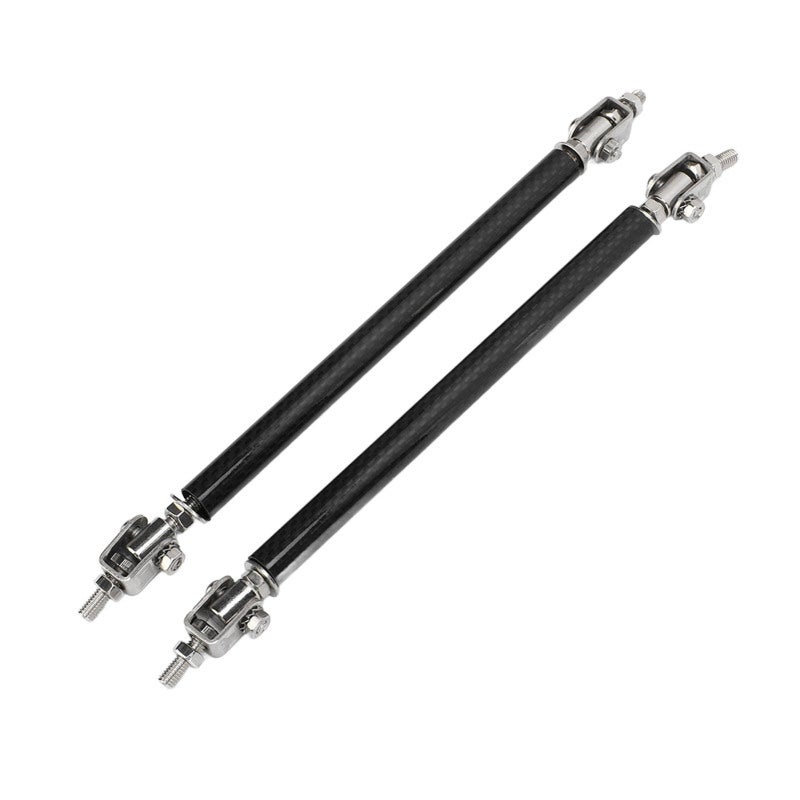Front Bumper Lip Rod Carbon Fiber Stainless Steel Adjustable - Strong Support Front Splitter Support Rods for Auto Exterior Decoration - Image 5
