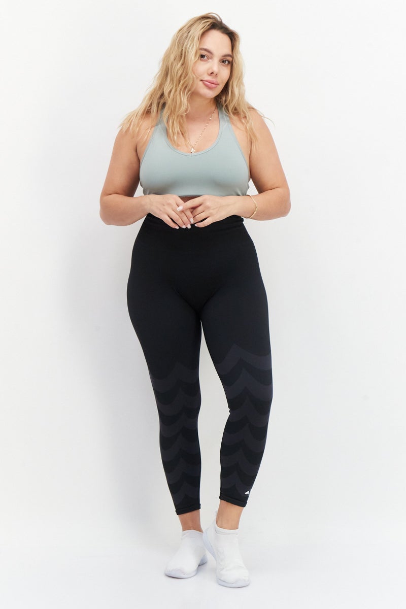 Adidas Women Sportswear Fit Training Tight, Black - Image 3