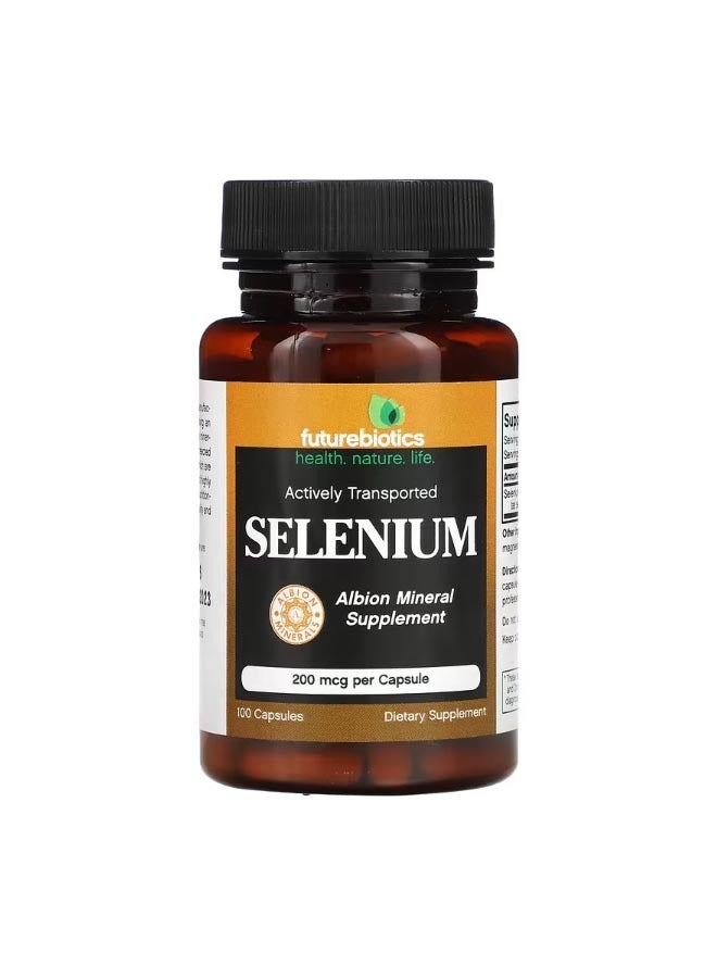 فيوتشر بايوتكس Selenium 200 mcg 100 Capsules - Image 1