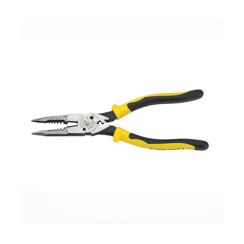 Klein Tools J207-8CR Needle Nose Pliers, Made in USA, All-Purpose Linesman Pliers for Crimping, Looping, Cutting, Stripping, Crimping, Shearing - Image 3