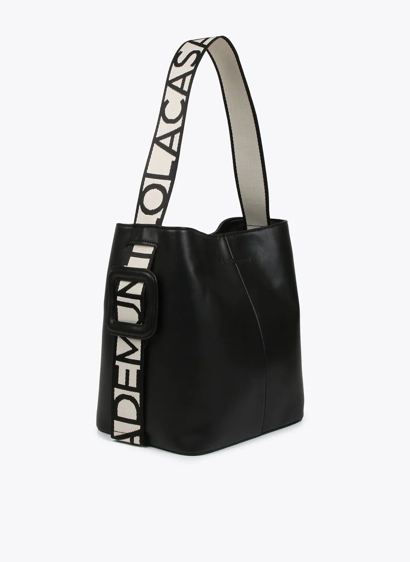 Lola Casademunt Tote bag with straps featuring the logo