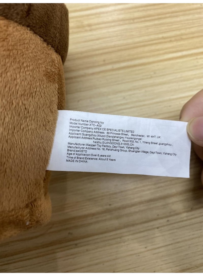 ARGT دمية الصبار الراقص المتحدثة - دمية تفاعلية تغني وتكرر مع 120 أغنية - هدية موسيقية ممتعة للأطفال والعائلة - Image 2