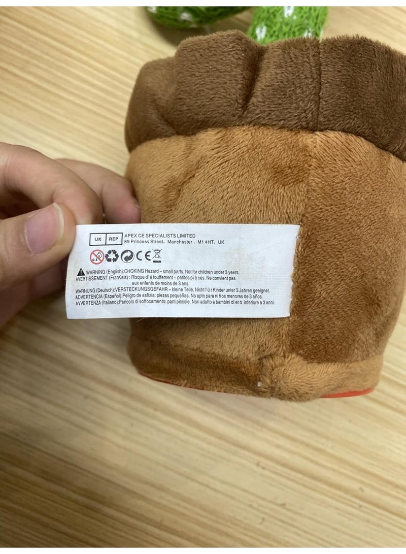 ARGT دمية الصبار الراقص المتحدثة - دمية تفاعلية تغني وتكرر مع 120 أغنية - هدية موسيقية ممتعة للأطفال والعائلة - Image 1