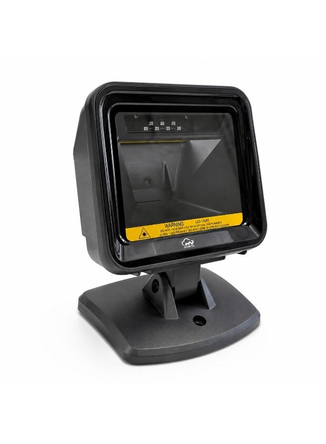 BASEET Barcode Scanner, Pos Systems,Hands-Free Barcode Scanner with Stand - Image 1