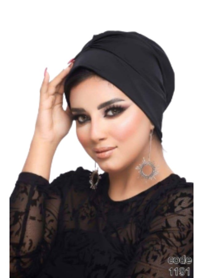 Women's Two-Piece Waterproof Turban with Cap - Lightweight, Suitable for the Beach and Outdoors - Comfortable Material for Summer - Image 2