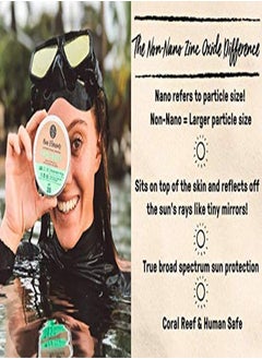 raw elements Face And Body Certified Natural Sunscreen | NonNano Zinc Oxide, 95% Organic, Water Resistant, Reef Safe, Cruelty Free, Spf 30+, All Ages Safe, Moisturizing, Reusable Tin, 3Oz  - Image 5