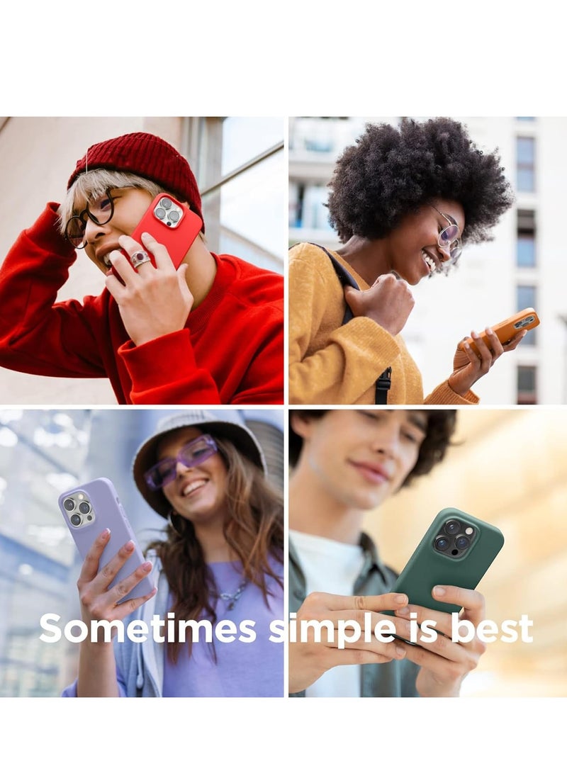 ELTRAZONE [3 in 1] for iPhone 15 Case with 9H Tempered Glass Screen Protector, Premium Liquid Silicone Shockproof Protective Case,Slim Phone Cover for iPhone 15 (2023) (iphone 15, Black) - Image 3