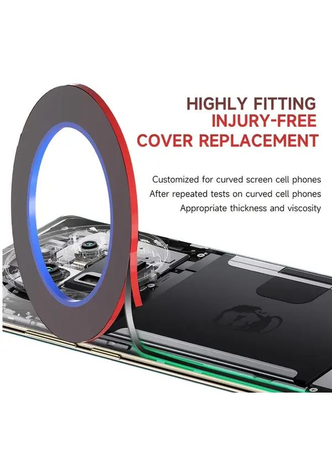 3 قطع شريط لاصق ثنائي الوجه مقاوم للحرارة عالي الجودة 3 مم قوي لا يترك أثرًا لإصلاح الهاتف واللوحي - Image 4