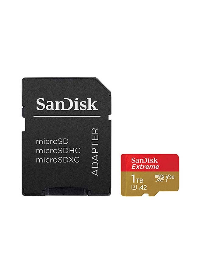 sandisk Extreme MicroSDXC Card And SD Adapter - Image 1