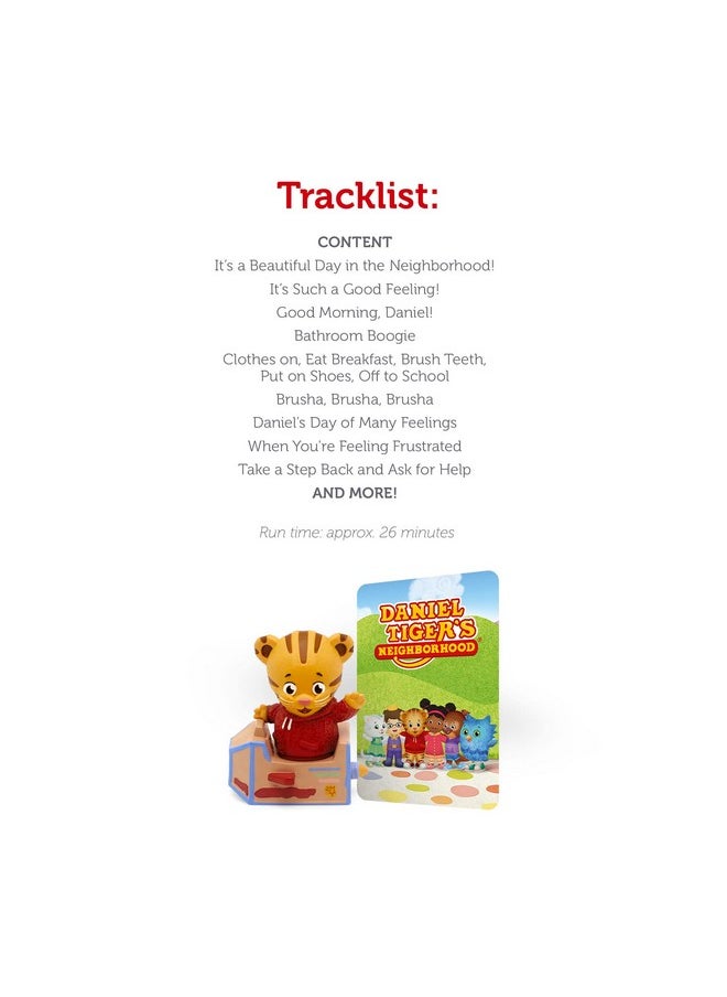 Tonies Daniel Tiger Audio Play Character  - Image 4