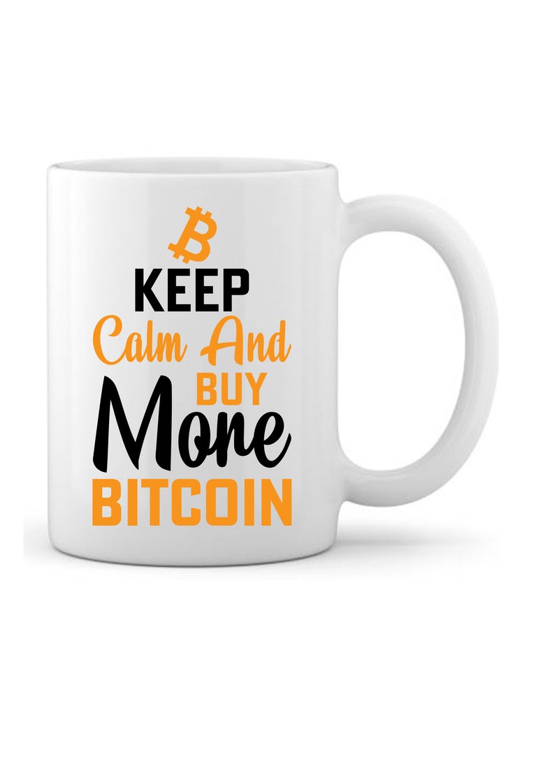 PRINTSHOP4ME Cryptocurrency Bitcoin Coffee Mug for Bitcoin Trader or Miner 