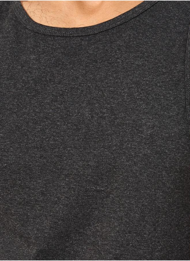 Styli Cotton Stretch Round Neck Vest  - Image 3