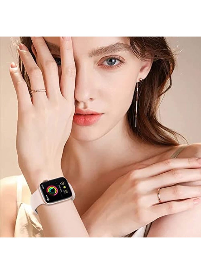 15 Pack Soft Silicone Bands Compatible with Apple Watch Band 40mm 41mm 38mm 45mm 44mm 42mm for Women Men,Waterproof Sport iWatch bands Replacement Strap Wristbands for iWatch SE Series 9 8 7 6 5 4 3 2 - Image 3