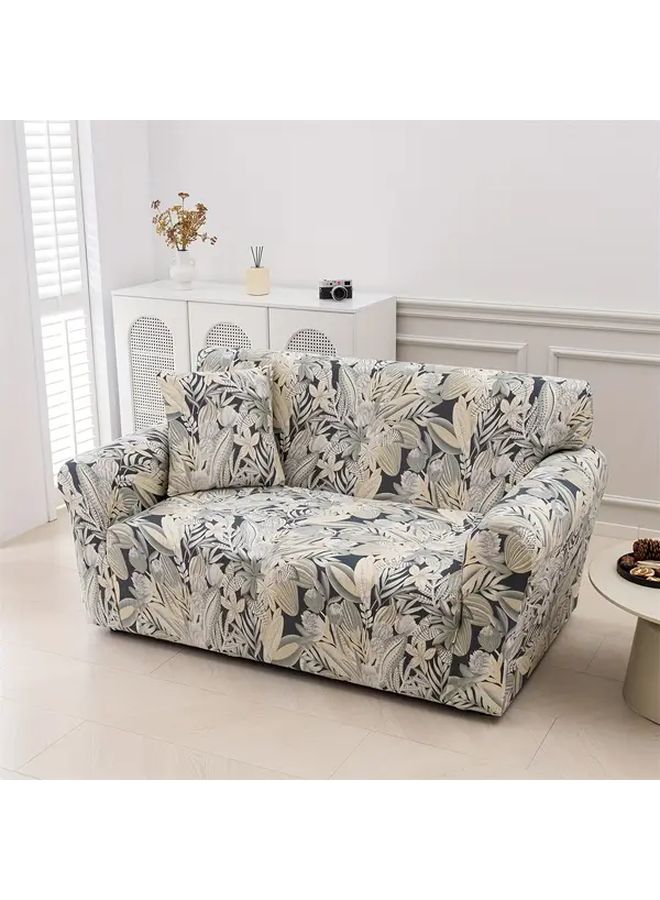 غطاء أريكة المقعد الفردي خريف ذهبي ناعم قابل للتنفس مناسب للحيوانات الأليفة قابل للغسل في الغسالة - Image 2