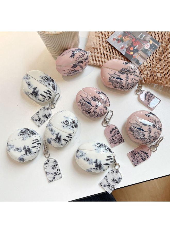 Generic - Suitable For HuaweiFreebuds5 Bluetooth HeadSEt Protective Cover Se2/4/5i/pro2 Cartoon Soft Shell Cute And Creative-Color:IMD Soft Shell-animal Collection (with Pendant)-Model:For HuaweiFreebuds Pro Headphone Case - Image 1