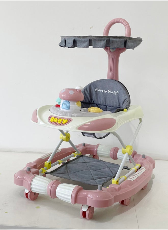 kiddoz Baby Walker - Lotus Root Pink 