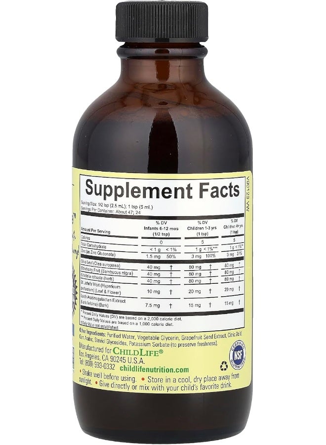 CHILDLIFE ESSENTIALS مكمل شجرة الحياة للدفاع الأولي من التوت الأسود للأطفال - Image 2