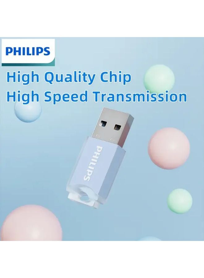 فلاش درايف USB 2.0 أخضر بسعة 64 جيجابايت، سهل الاستخدام وأداء مستقر للحواسيب المحمولة والبروجكترات والطائرات المسيرة - Image 4