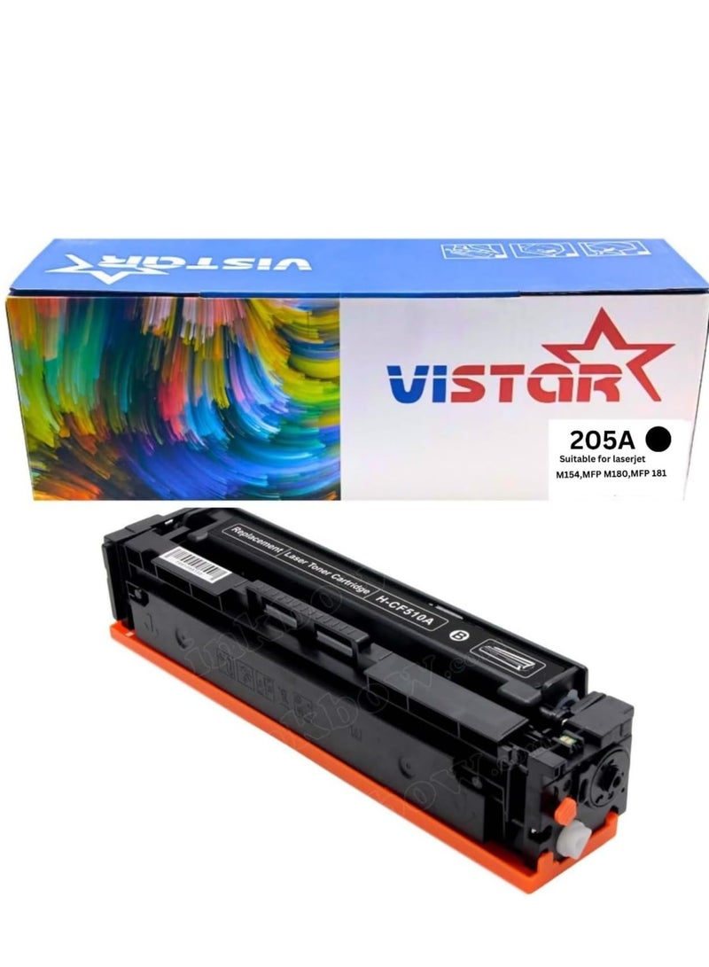 Vistar 205A Compatible Toner Cartridge Replacement for HP 205A CF531A Black for LaserJet Pro M154 M180fdn