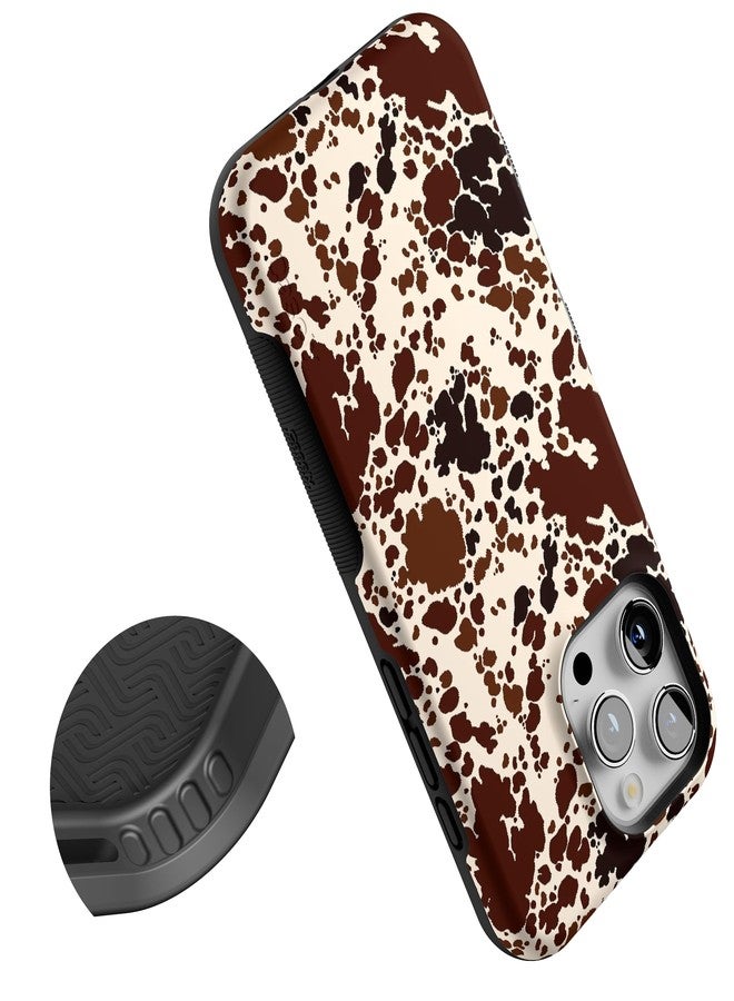 Casely iPhone 16 Pro Case | Cowgirl Envy | Cow Print | Compatible with MagSafe | Bold Protective Case Design - Image 5