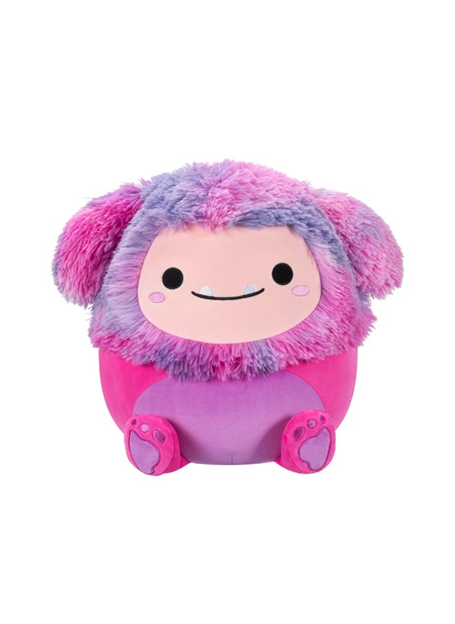 Squishmallows 12 inch Medium Plush Woxie Magenta Bigfoot Officially Licensed Kellytoy Plush Toy Colorful Soft Gift for Kids Girls & Boys Washable Squishy Stuff Toy Multicolor All Age  - Image 1