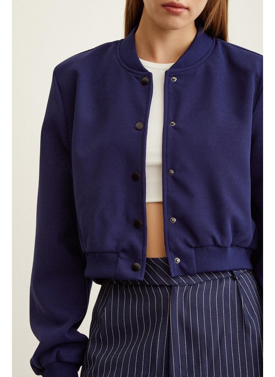 Never More Lined Snap Coat  - Image 2