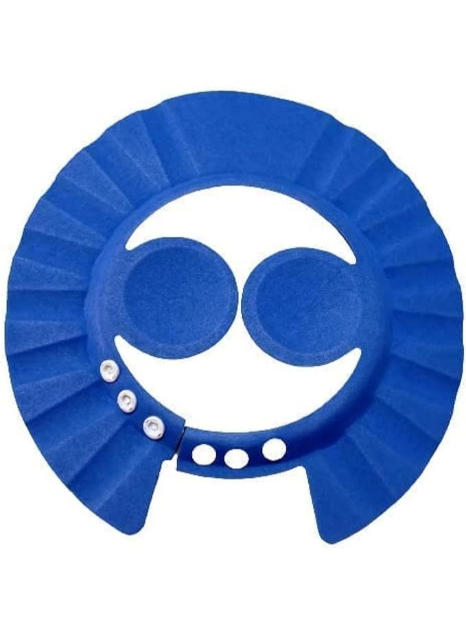 Soft, safe and adjustable bath cap, baby shower cap for washing hair to protect baby's eyes - Image 1