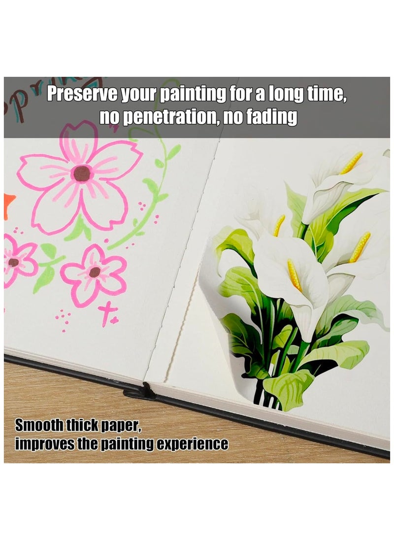 Generic Hardcover Sketch Book 8 x 8  - Image 5