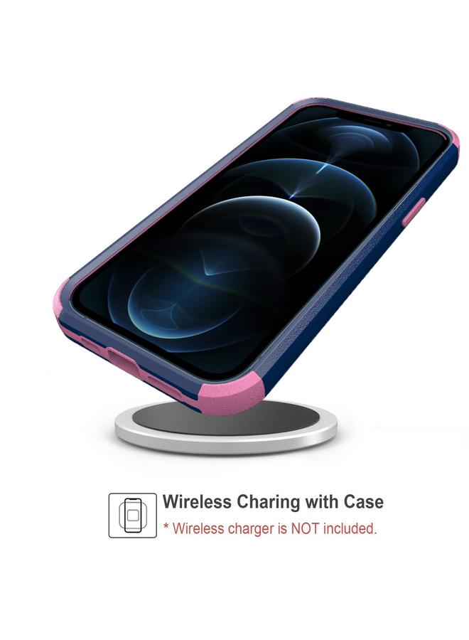 زبون جراب لهاتف iPhone 12 Pro Max مصنوع من مادة TPU + PC، جراب واقٍ مقاوم للصدمات - Image 5