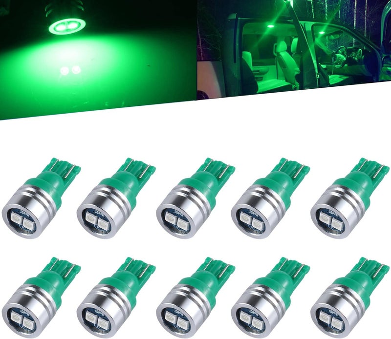 iBrightstar High Mount Stop Light 3rd Third Stop Lights Fit for Chevrolet Dodge Ford GMC Honda Nissan Toyota Truck, Green - Image 1