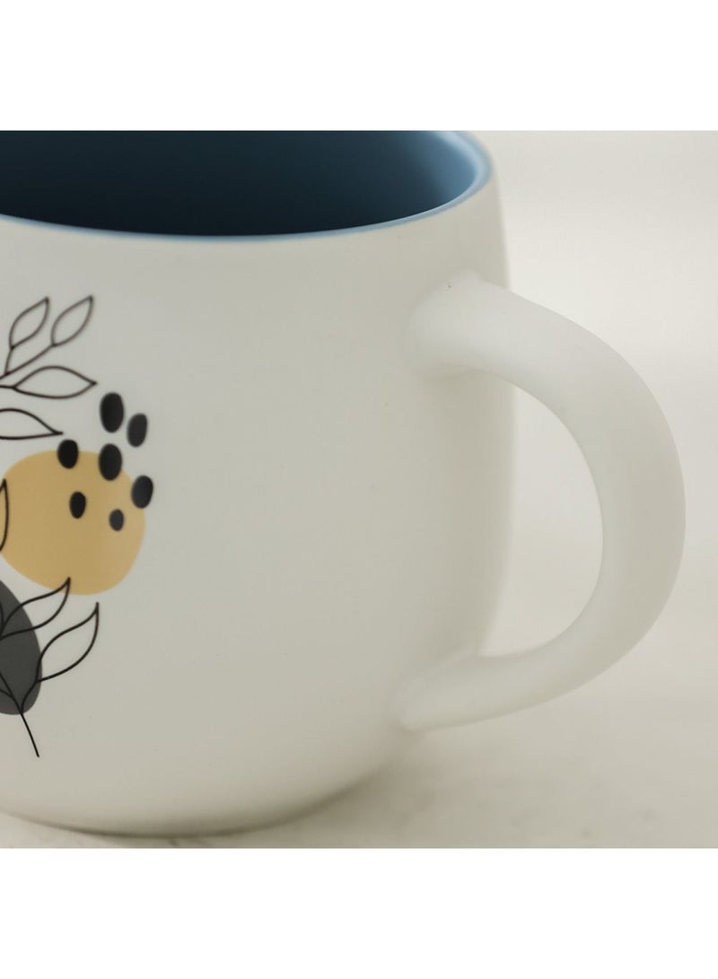 دانوب هوم طقم أكواب دانوب الأساسي من البورسلين الجديد قطعتين وردي وأزرق ٦٤٥ مل - Image 3