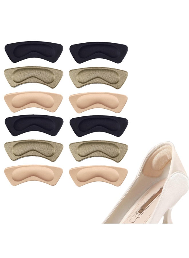 6 pair of Heel Cushion Pad, Heel Insoles, Heel Foot Stickers, Foot Pads - Image 1