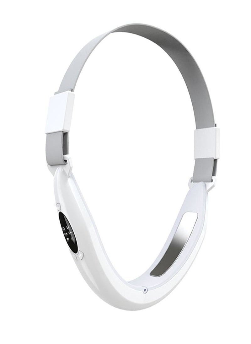 Generic - Electric V Face Shaping Massager Facial Lifting Belt Strap Beauty Device Red Blu-Ray Double Chin Removal - Image 1