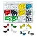 YoRise 80PCS Car Door Lock Rod Clips Assortment Kit Universal Left Right Door Handle Rod End Clip Replacement Automotive Hood Latch Locking Push Clip Retainer for CarsTrucksSUVs Multicolor - Image 2