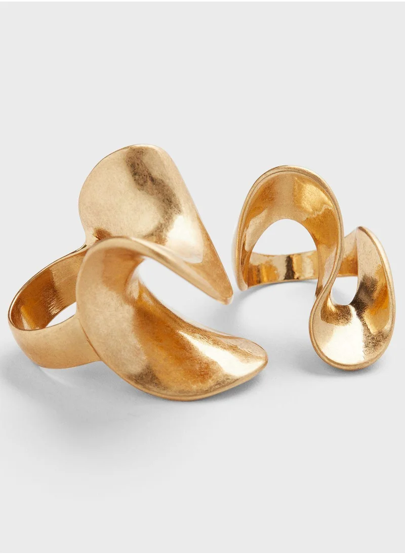 H&M 2 Set Rings