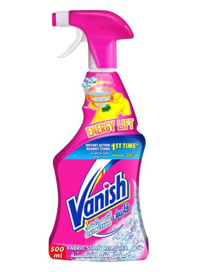 Vanish Fabric Stain Remover Oxi Action Pre Wash Spray 500ml 500ml - Image 1