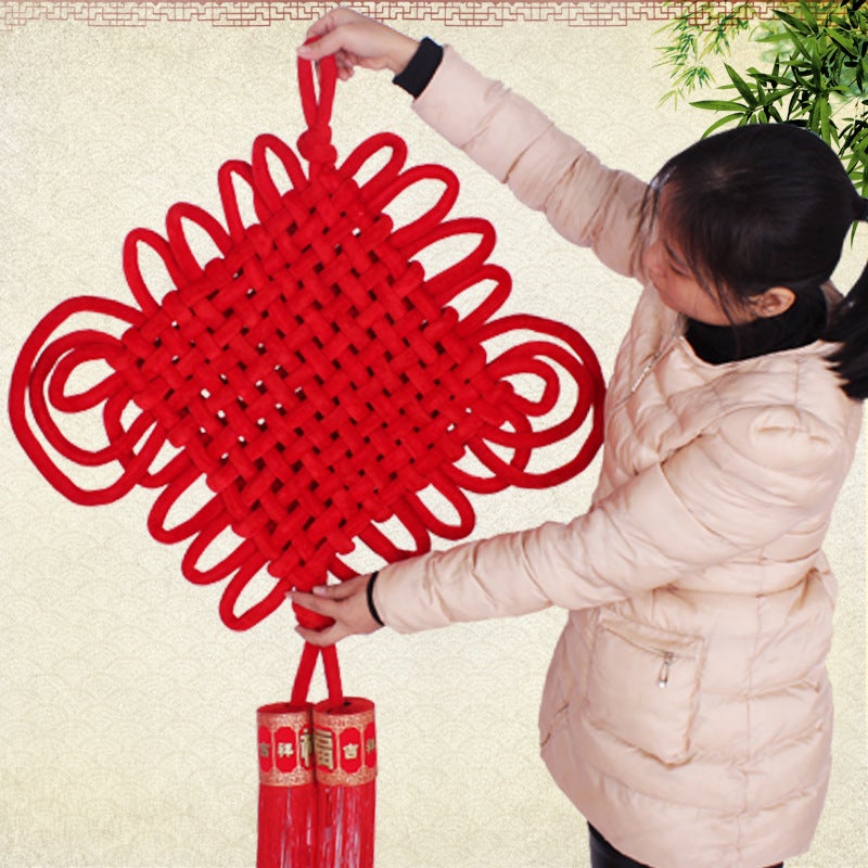 2026 Year Of The Horse New Year Blessing Character Chinese Knot Spring Festival Decoration Supplies Chinese Knot Couplets Hanging Ornaments And More - Image 5