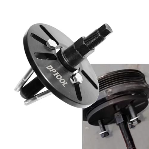 DPTOOL Harmonic Balancer Puller Removal & Install Tool Kit Flywheel Remover Crankshaft Pulley Removal Steering Wheel Pulling Set - Image 4