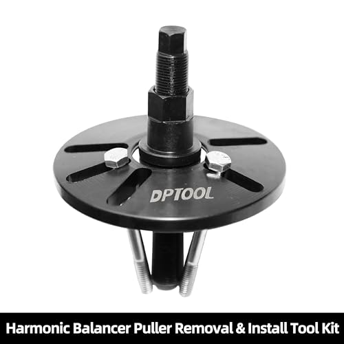 DPTOOL Harmonic Balancer Puller Removal & Install Tool Kit Flywheel Remover Crankshaft Pulley Removal Steering Wheel Pulling Set - Image 5