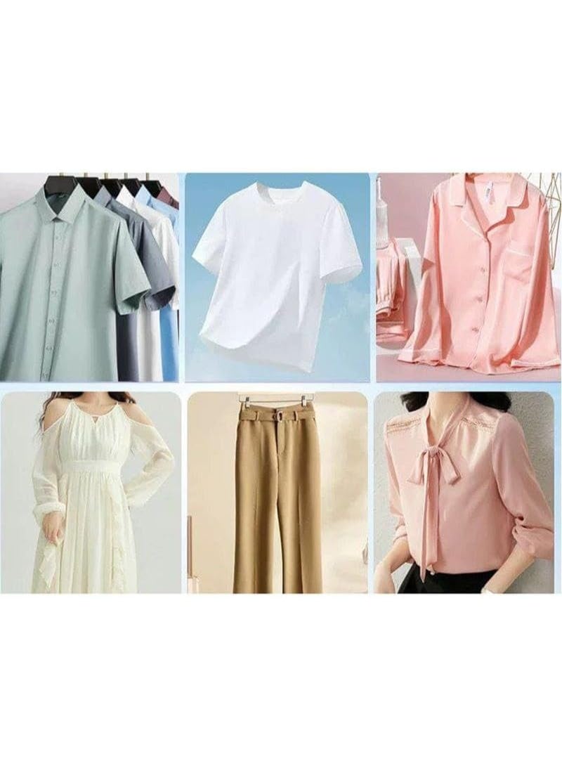 zoba 260ml Wrinkle Remover Spray for Clothes – Instantly softens fabrics and removes wrinkles and unpleasant odors. Its effective formula restores clothes to their elegant appearance without ironing – suitable for travel and everyday use. - Image 2