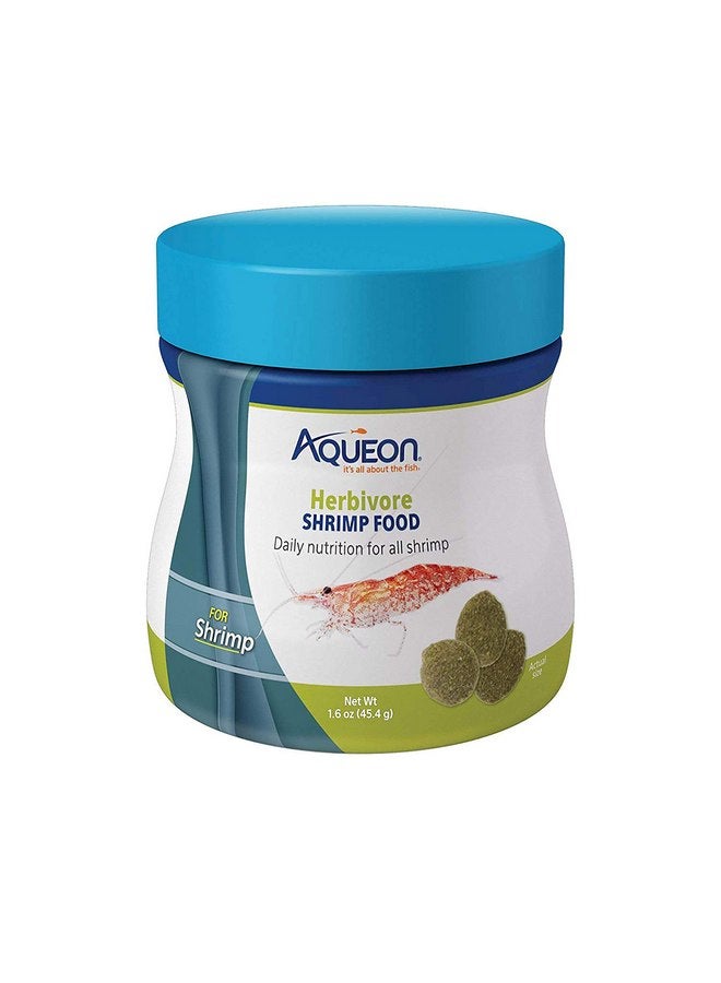 Aqueon Herbivore Shrimp Disc Food 1.6 Ounces - Image 1