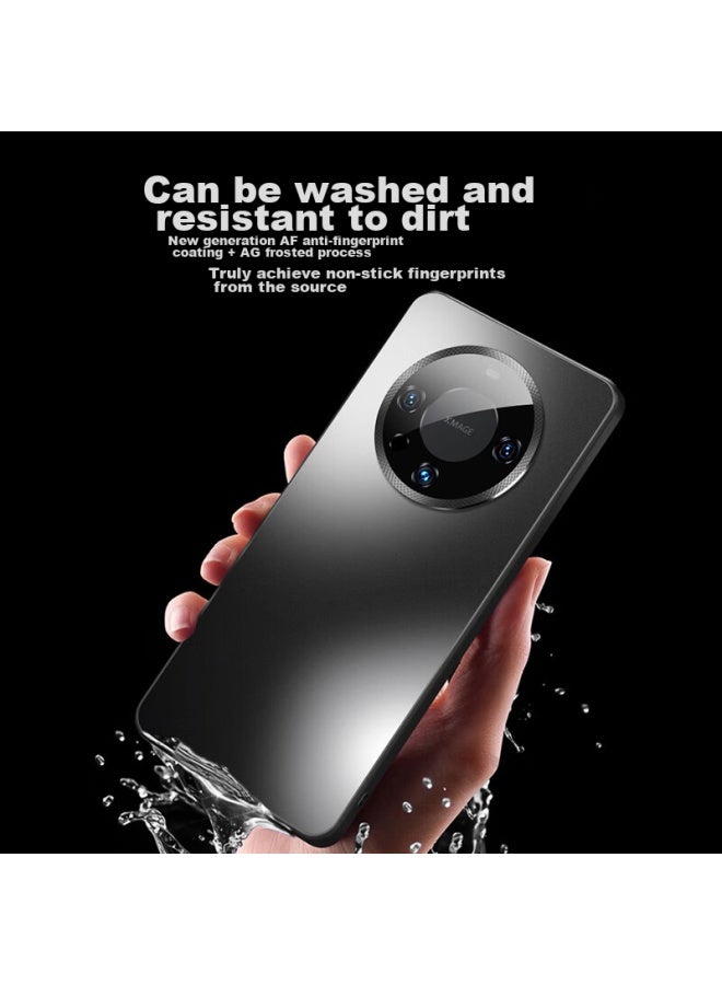 Neyaa Nai Xiao Ya Phone Case For Huawei Mate60, Mate60 Protective Cover, Full Lens Protection, Ultra-thin Frosted Silicone, Shockproof, Simple Design For Men And Women, Graphite Black - Image 5
