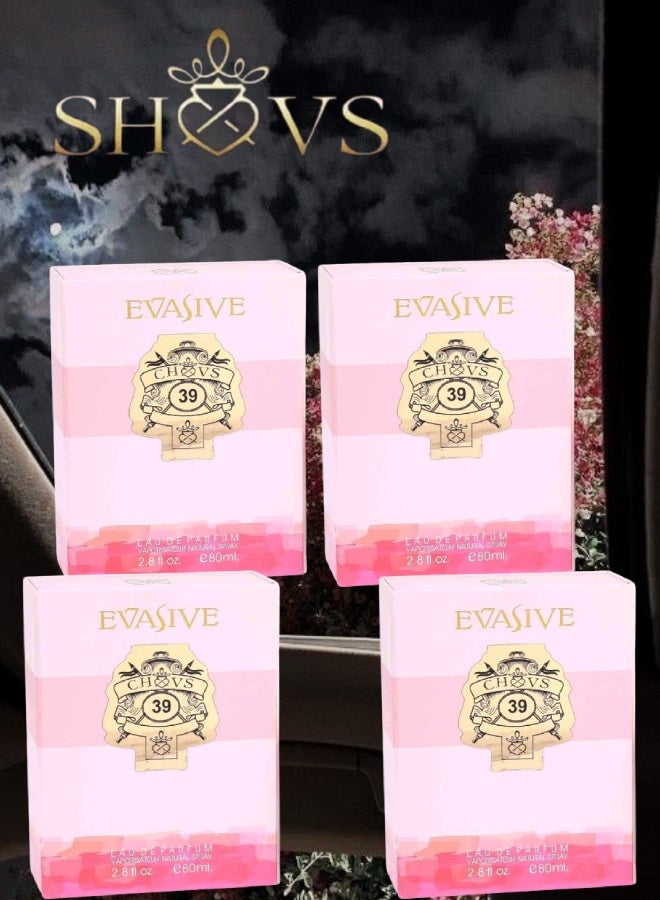 شوفز 4 قطع عطر إفاسيف 80مل - Image 1