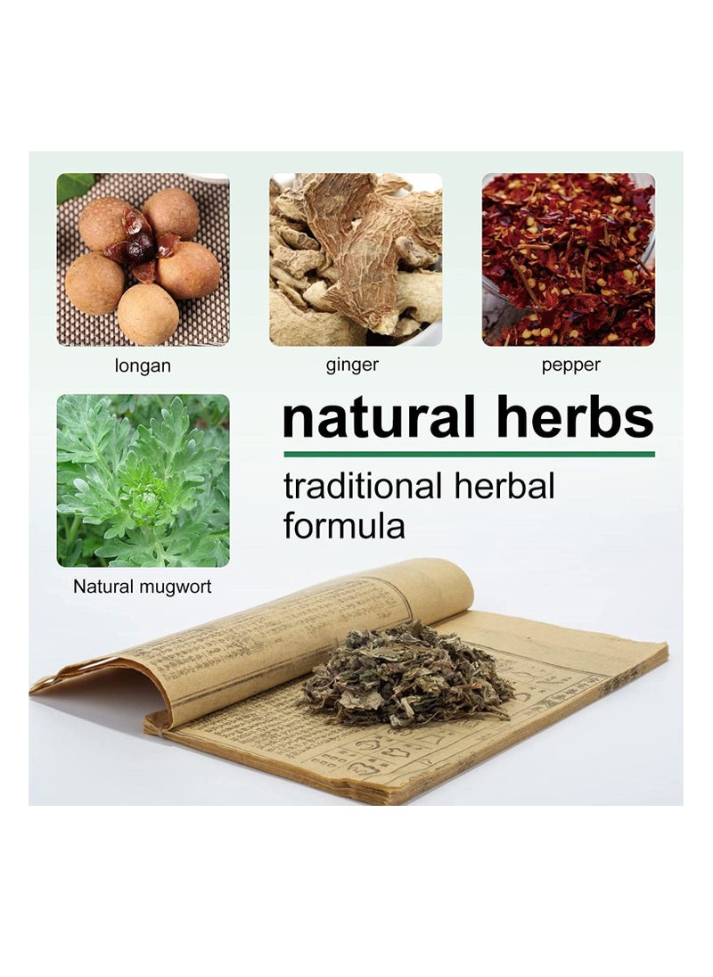 Generic - Belly Sticker Natural Wormwood Navel Patch for Women and Men Moxibustion Belly Button Patch Herbal Abdomen Waist Belly Patch - Image 1