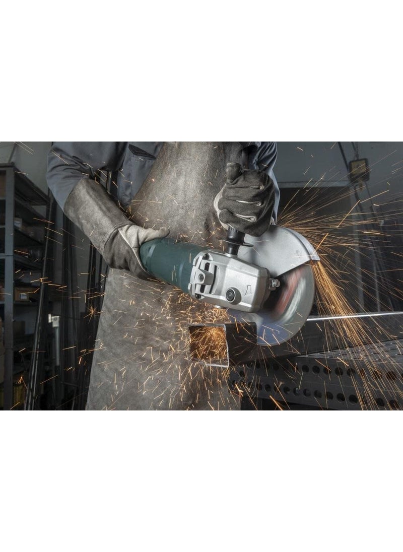 Metabo Metabo 9Inch Angle Grinder 6600 RPM 15 Amp ACDC Paddle Switch W 2200230 606435420 Green  - Image 3