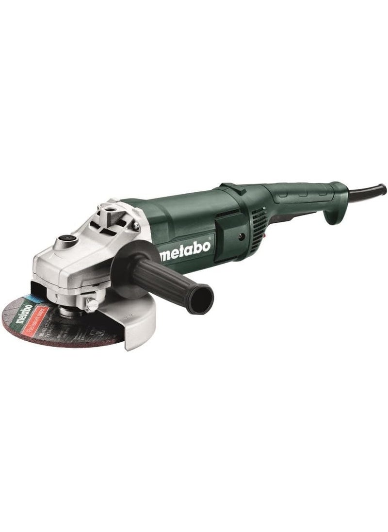 Metabo Metabo 9Inch Angle Grinder 6600 RPM 15 Amp ACDC Paddle Switch W 2200230 606435420 Green  - Image 1