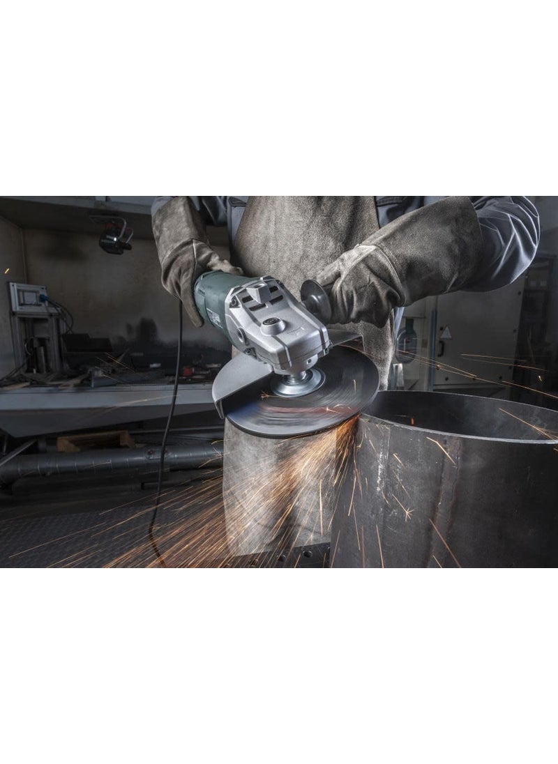 Metabo Metabo 9Inch Angle Grinder 6600 RPM 15 Amp ACDC Paddle Switch W 2200230 606435420 Green  - Image 2